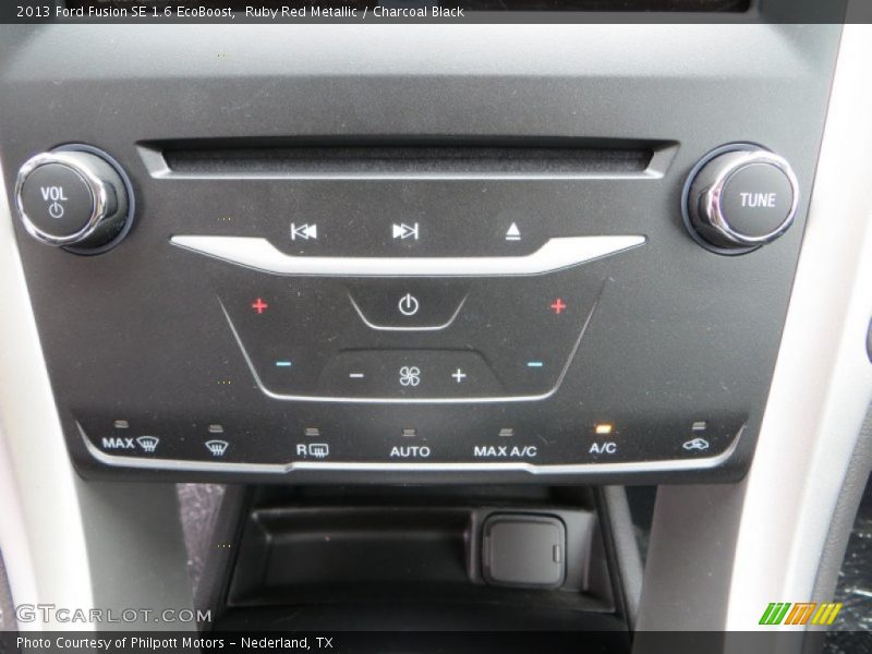 Ruby Red Metallic / Charcoal Black 2013 Ford Fusion SE 1.6 EcoBoost