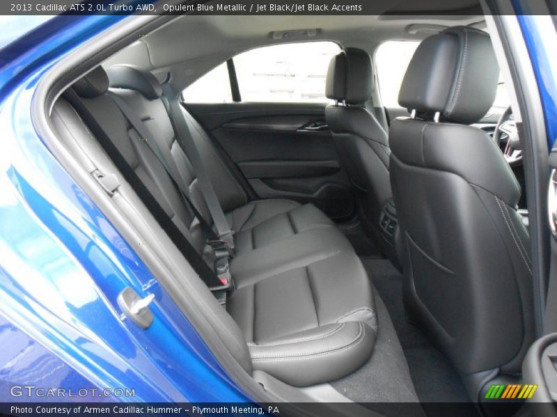 Opulent Blue Metallic / Jet Black/Jet Black Accents 2013 Cadillac ATS 2.0L Turbo AWD