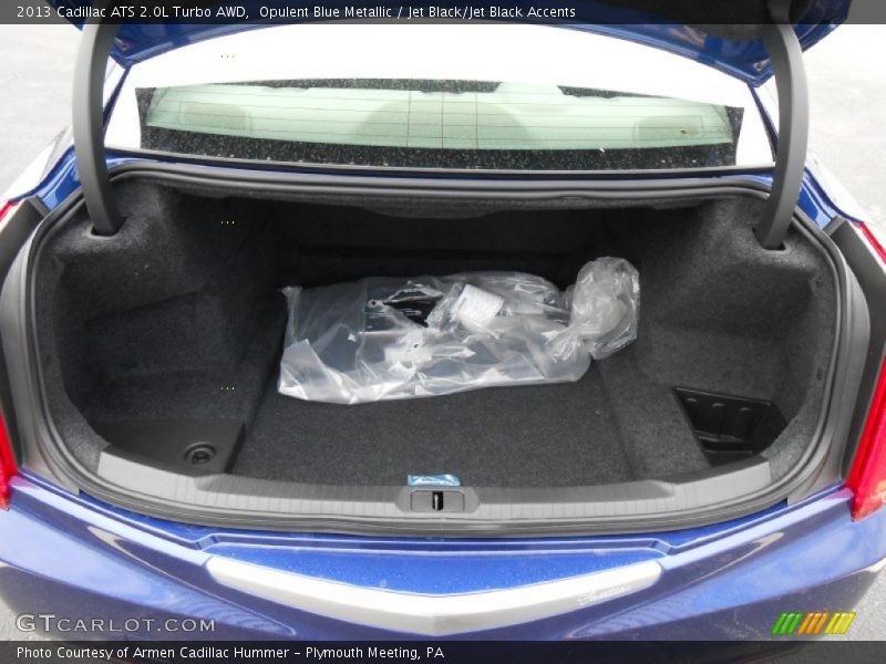 Opulent Blue Metallic / Jet Black/Jet Black Accents 2013 Cadillac ATS 2.0L Turbo AWD