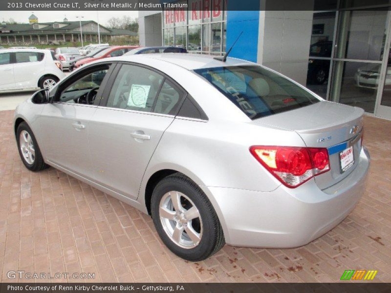 Silver Ice Metallic / Medium Titanium 2013 Chevrolet Cruze LT