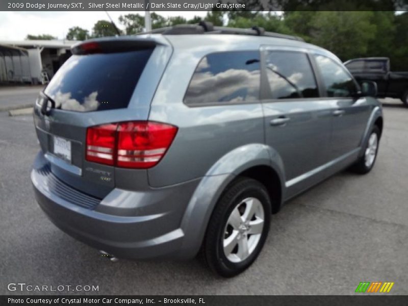 Silver Steel Metallic / Dark Slate Gray/Light Graystone 2009 Dodge Journey SXT