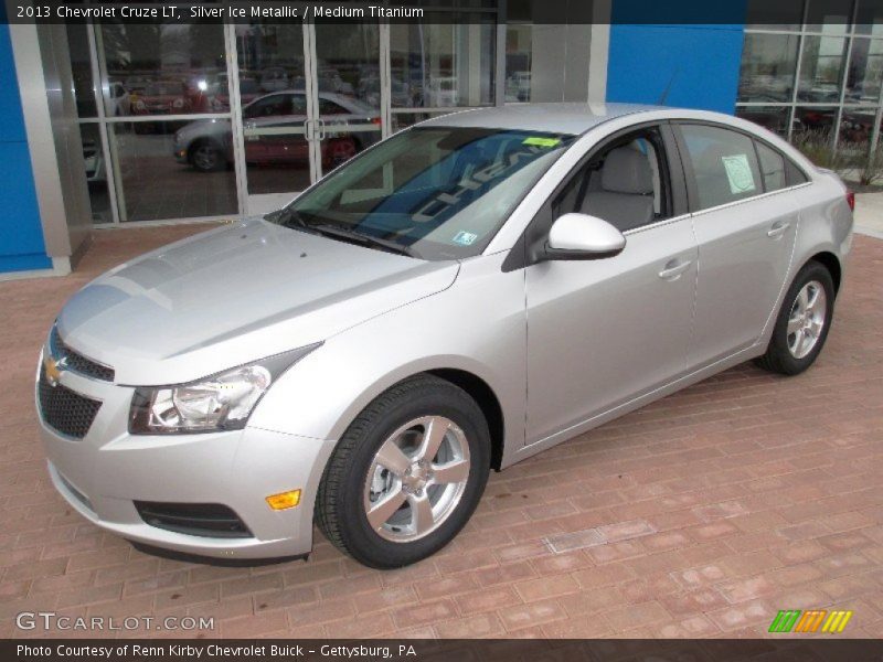 Silver Ice Metallic / Medium Titanium 2013 Chevrolet Cruze LT