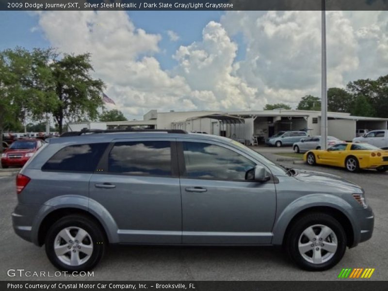 Silver Steel Metallic / Dark Slate Gray/Light Graystone 2009 Dodge Journey SXT