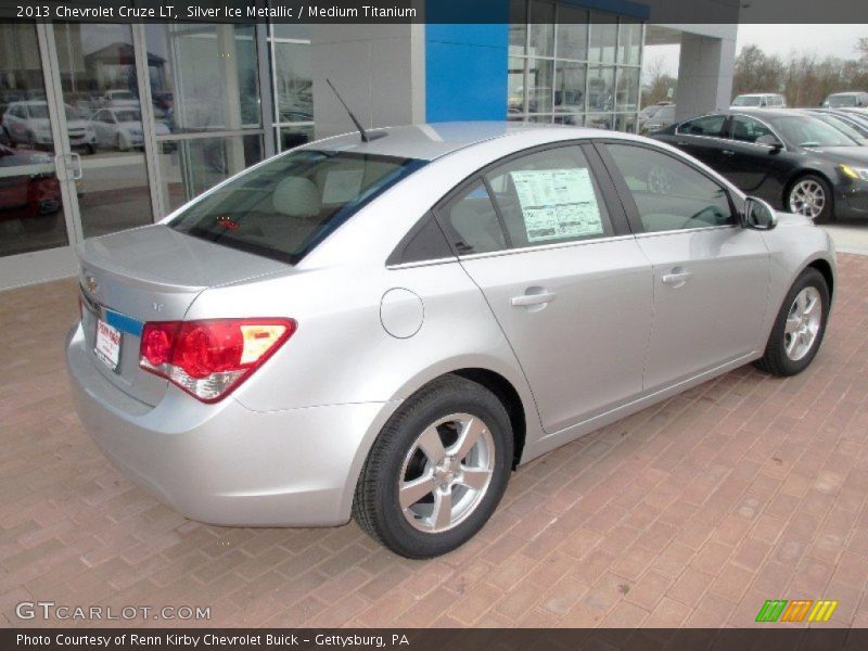 Silver Ice Metallic / Medium Titanium 2013 Chevrolet Cruze LT