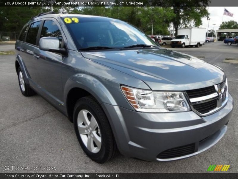 Silver Steel Metallic / Dark Slate Gray/Light Graystone 2009 Dodge Journey SXT