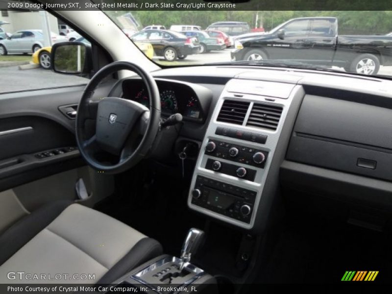 Silver Steel Metallic / Dark Slate Gray/Light Graystone 2009 Dodge Journey SXT