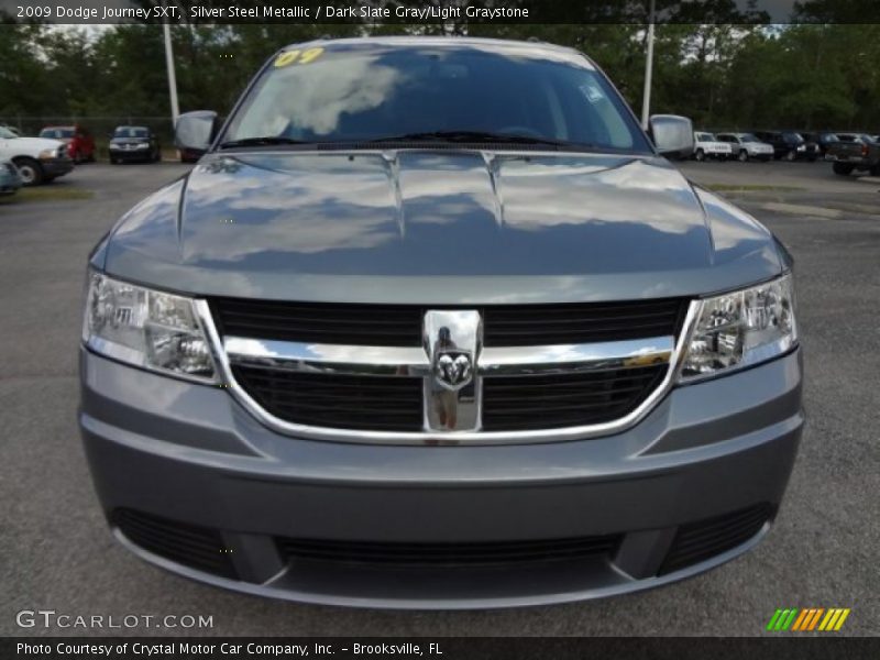 Silver Steel Metallic / Dark Slate Gray/Light Graystone 2009 Dodge Journey SXT