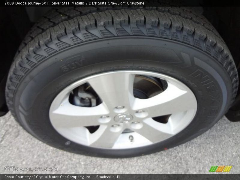 Silver Steel Metallic / Dark Slate Gray/Light Graystone 2009 Dodge Journey SXT