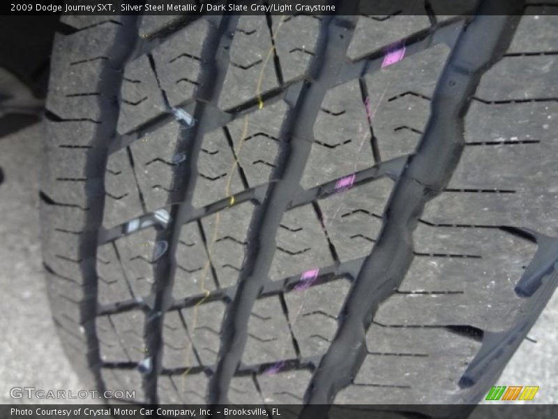 Silver Steel Metallic / Dark Slate Gray/Light Graystone 2009 Dodge Journey SXT