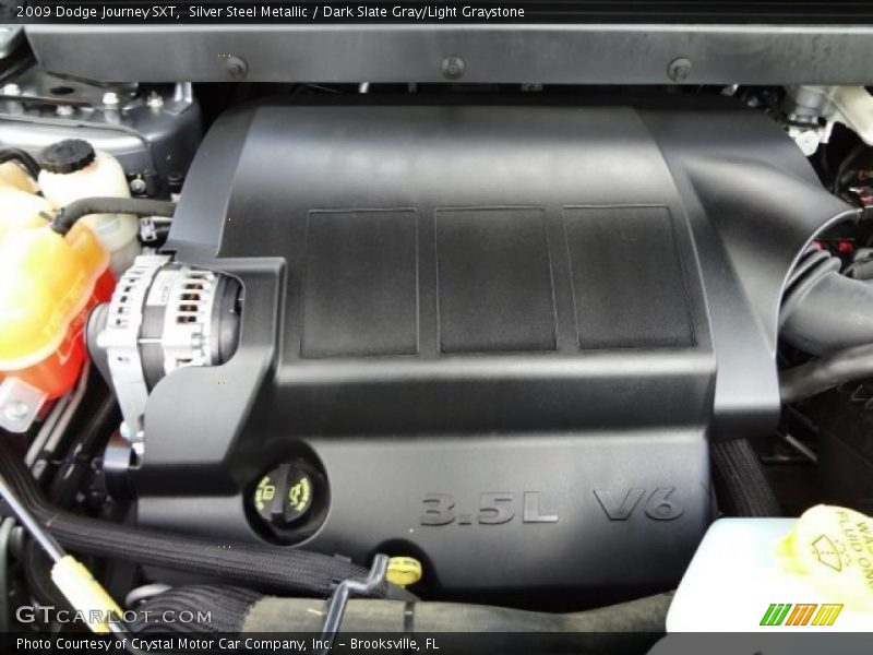 Silver Steel Metallic / Dark Slate Gray/Light Graystone 2009 Dodge Journey SXT