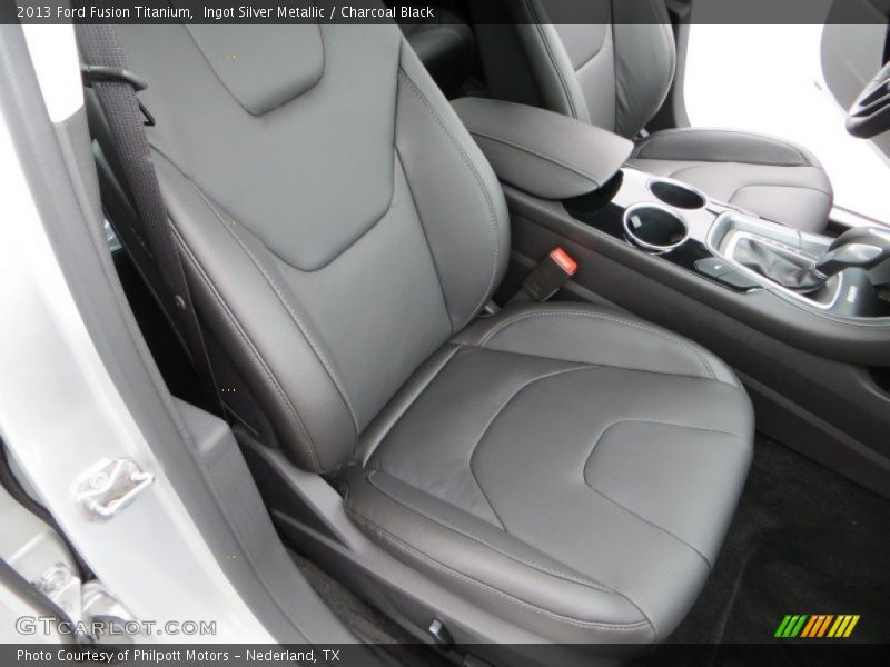 Front Seat of 2013 Fusion Titanium
