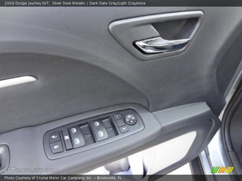 Silver Steel Metallic / Dark Slate Gray/Light Graystone 2009 Dodge Journey SXT