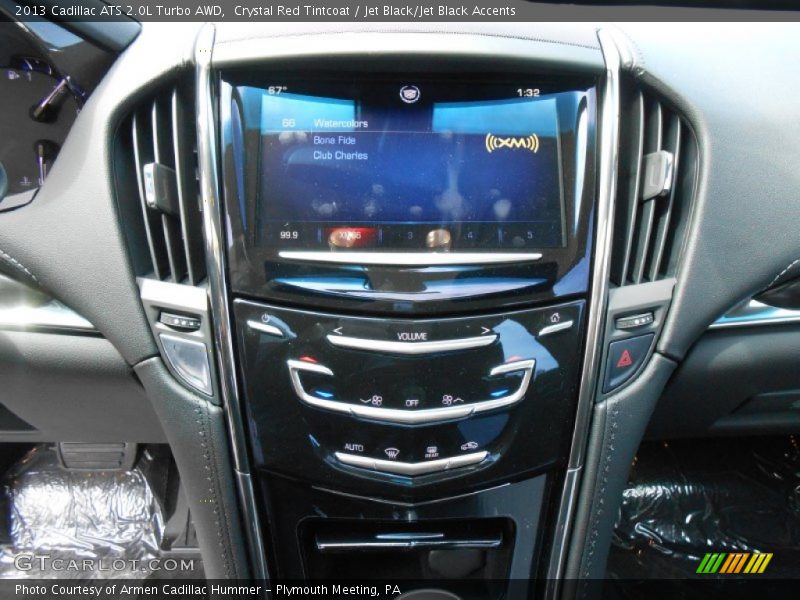 Crystal Red Tintcoat / Jet Black/Jet Black Accents 2013 Cadillac ATS 2.0L Turbo AWD