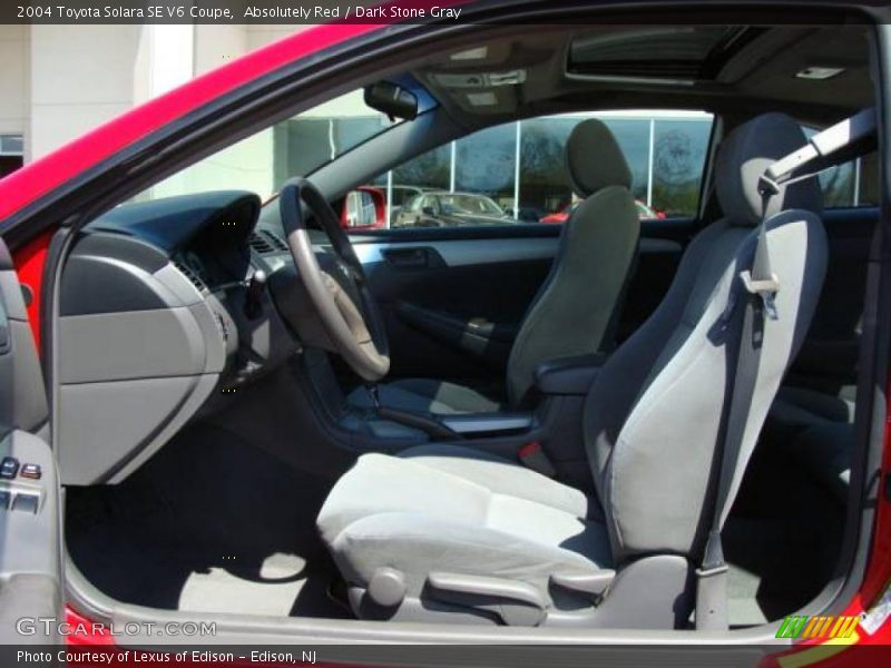 Absolutely Red / Dark Stone Gray 2004 Toyota Solara SE V6 Coupe