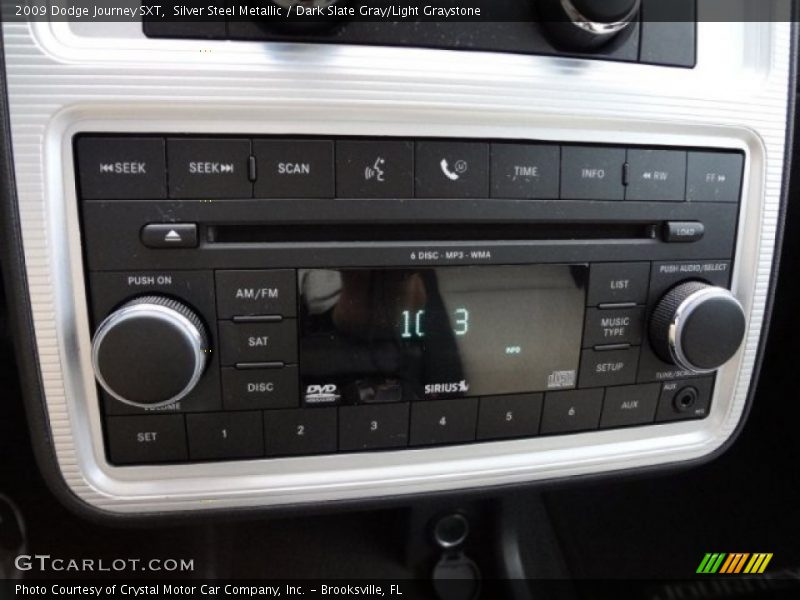 Silver Steel Metallic / Dark Slate Gray/Light Graystone 2009 Dodge Journey SXT