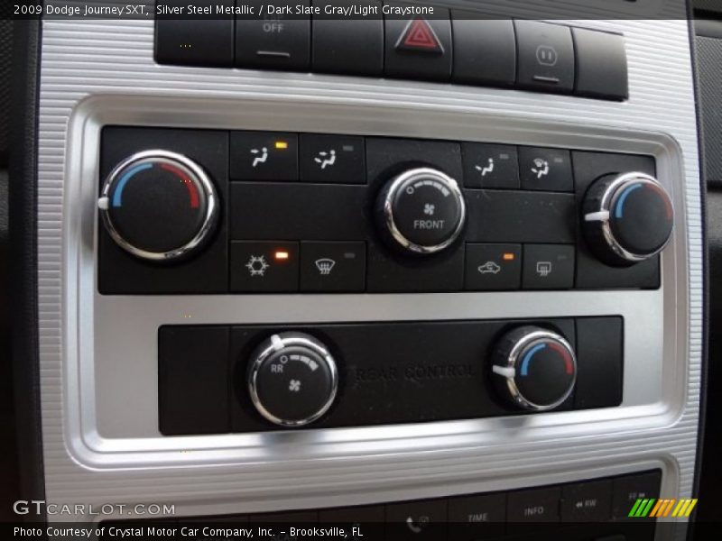 Silver Steel Metallic / Dark Slate Gray/Light Graystone 2009 Dodge Journey SXT