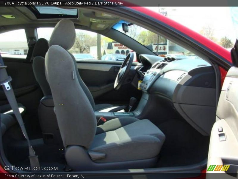 Absolutely Red / Dark Stone Gray 2004 Toyota Solara SE V6 Coupe