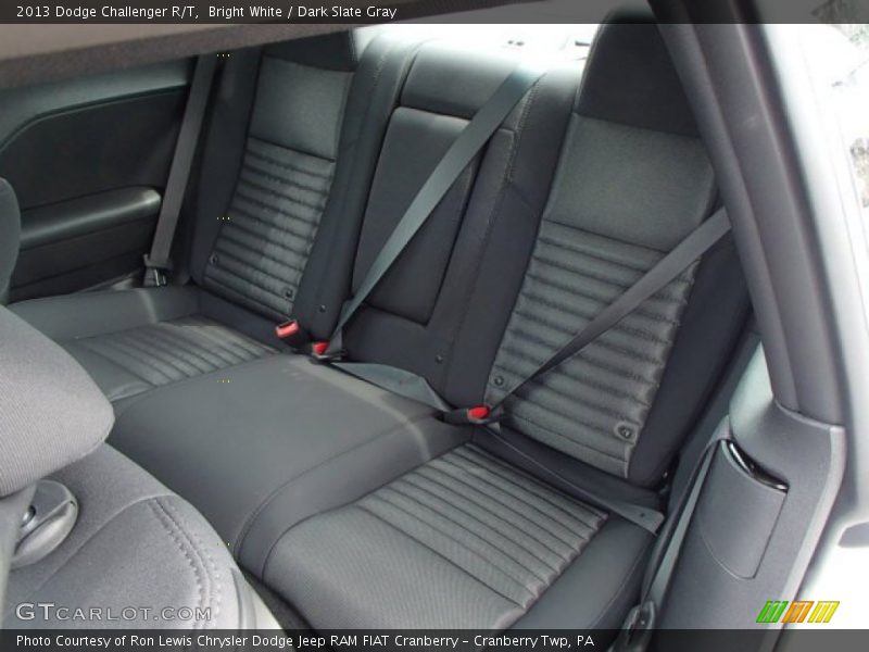 Bright White / Dark Slate Gray 2013 Dodge Challenger R/T