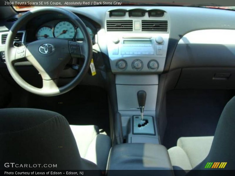 Absolutely Red / Dark Stone Gray 2004 Toyota Solara SE V6 Coupe