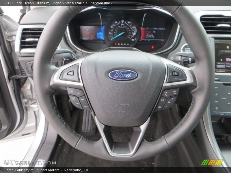  2013 Fusion Titanium Steering Wheel