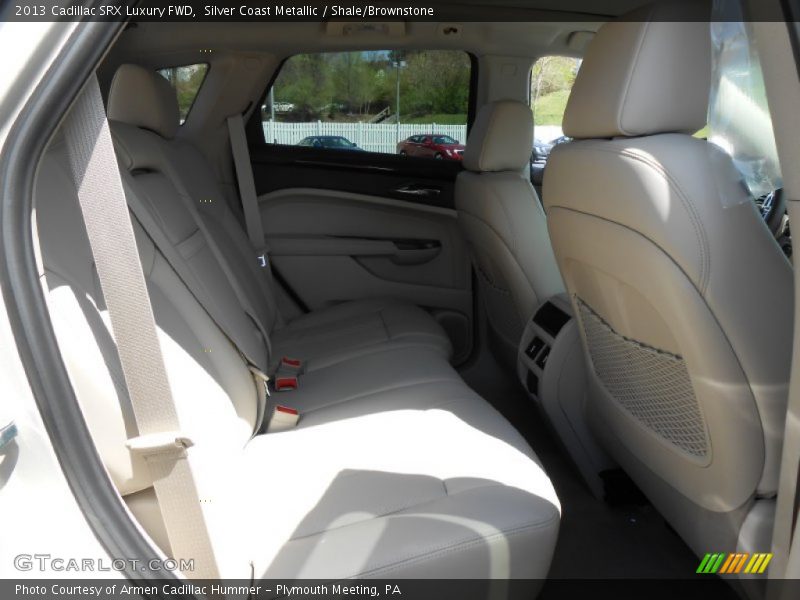 Silver Coast Metallic / Shale/Brownstone 2013 Cadillac SRX Luxury FWD