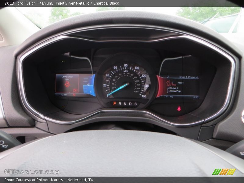  2013 Fusion Titanium Titanium Gauges