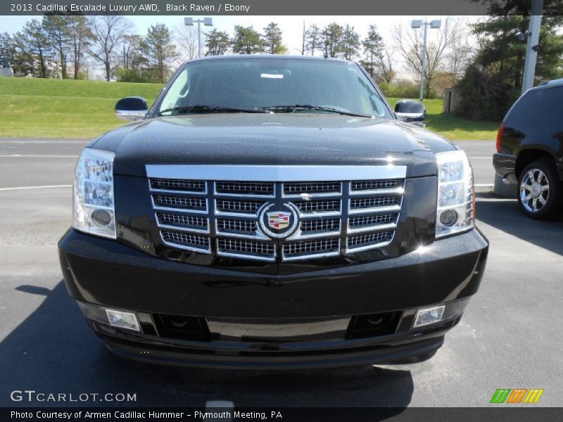 Black Raven / Ebony 2013 Cadillac Escalade Luxury AWD