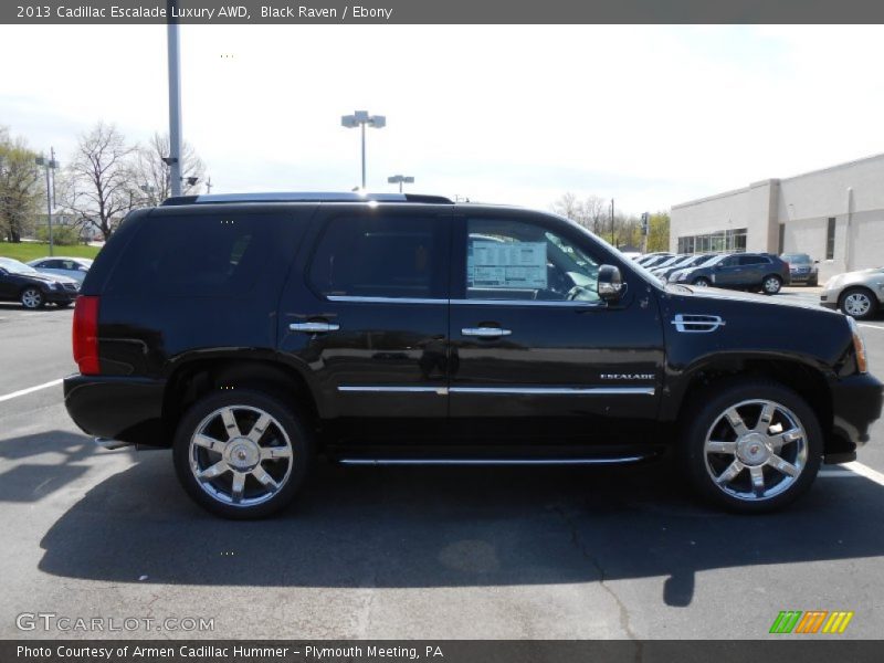 Black Raven / Ebony 2013 Cadillac Escalade Luxury AWD