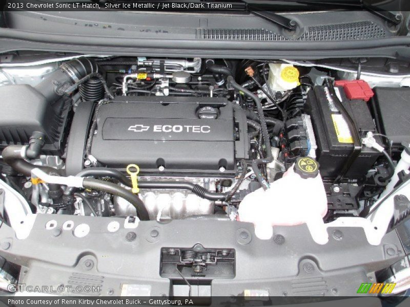 Silver Ice Metallic / Jet Black/Dark Titanium 2013 Chevrolet Sonic LT Hatch