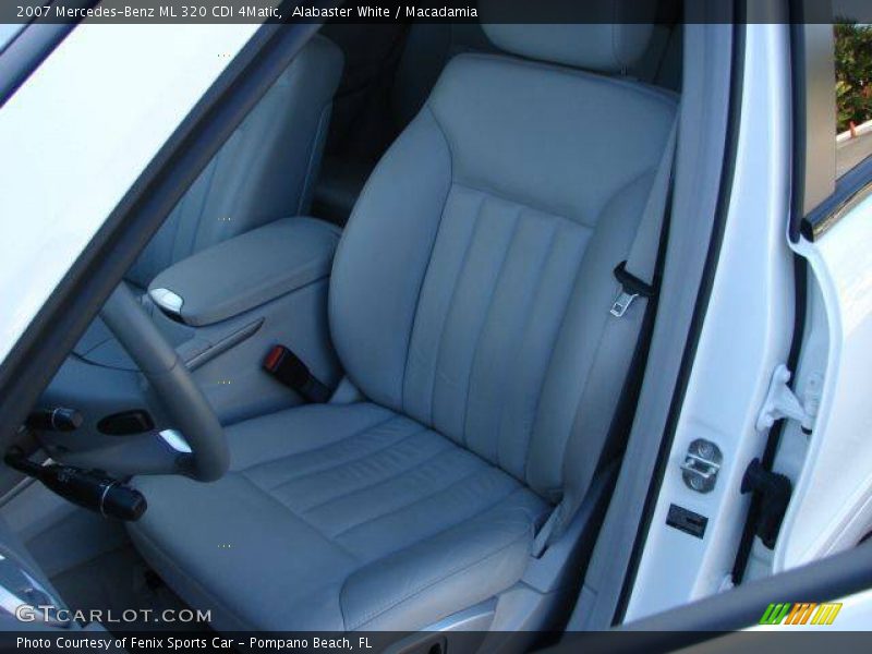 Alabaster White / Macadamia 2007 Mercedes-Benz ML 320 CDI 4Matic
