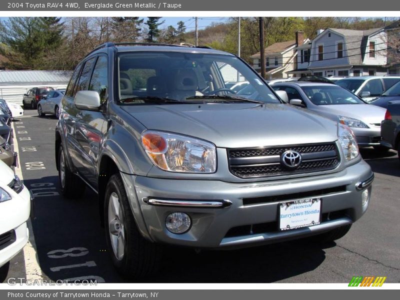 Everglade Green Metallic / Taupe 2004 Toyota RAV4 4WD