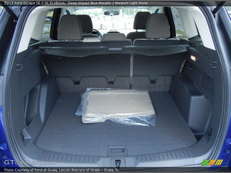 Deep Impact Blue Metallic / Medium Light Stone 2013 Ford Escape SE 2.0L EcoBoost