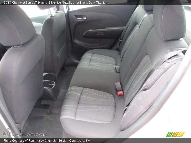 Silver Ice Metallic / Jet Black/Dark Titanium 2013 Chevrolet Sonic LT Hatch