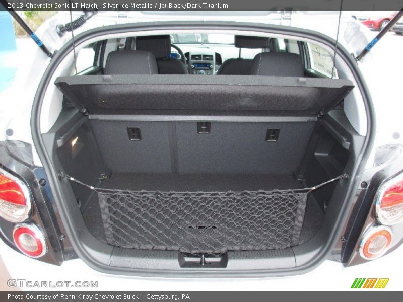Silver Ice Metallic / Jet Black/Dark Titanium 2013 Chevrolet Sonic LT Hatch