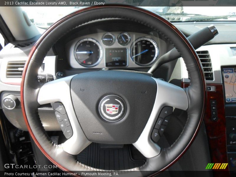 Black Raven / Ebony 2013 Cadillac Escalade Luxury AWD