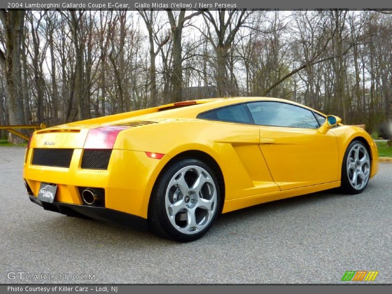 Giallo Midas (Yellow) / Nero Perseus 2004 Lamborghini Gallardo Coupe E-Gear