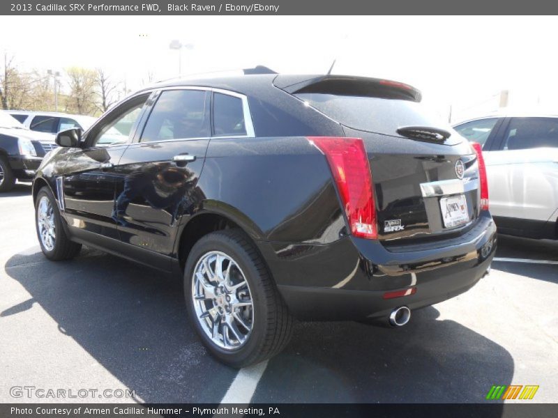 Black Raven / Ebony/Ebony 2013 Cadillac SRX Performance FWD