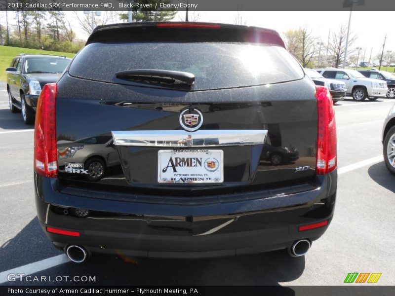 Black Raven / Ebony/Ebony 2013 Cadillac SRX Performance FWD