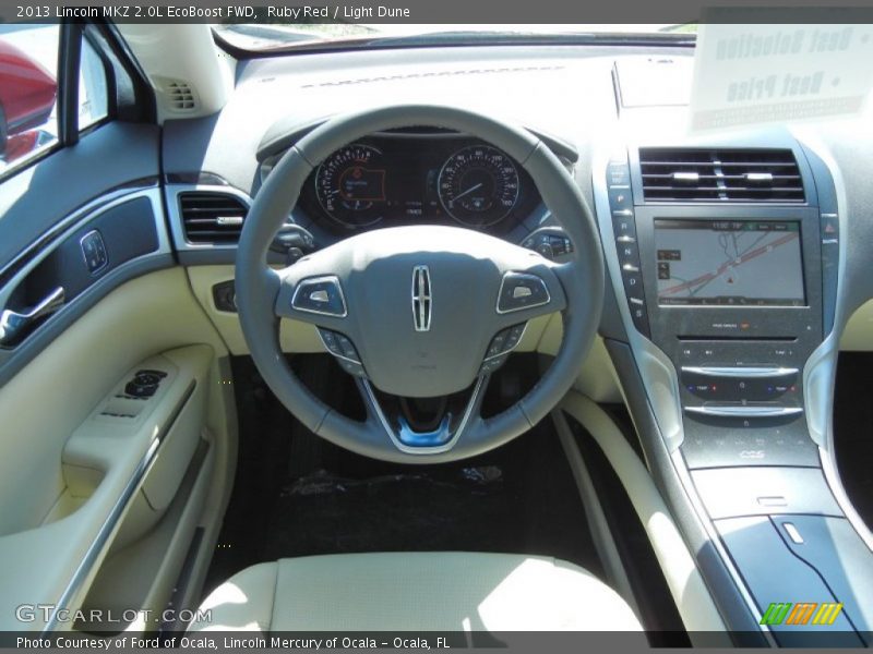 Ruby Red / Light Dune 2013 Lincoln MKZ 2.0L EcoBoost FWD