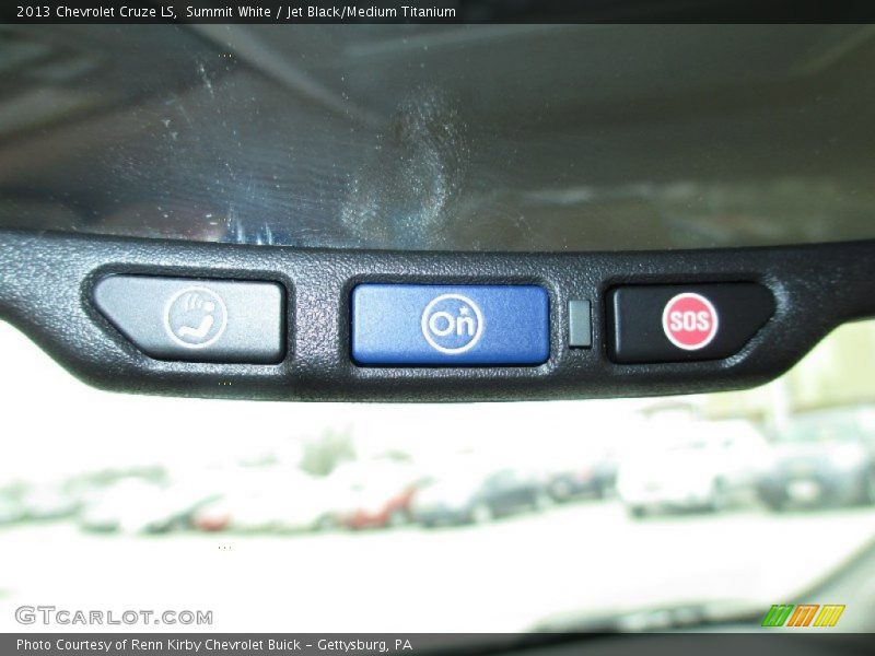 Summit White / Jet Black/Medium Titanium 2013 Chevrolet Cruze LS
