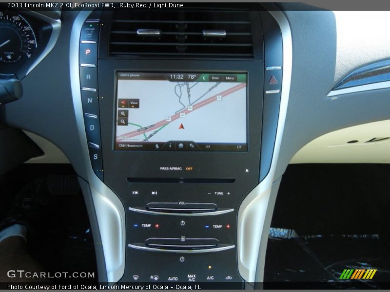 Ruby Red / Light Dune 2013 Lincoln MKZ 2.0L EcoBoost FWD