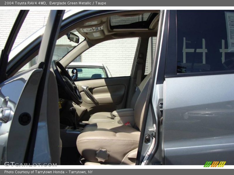 Everglade Green Metallic / Taupe 2004 Toyota RAV4 4WD
