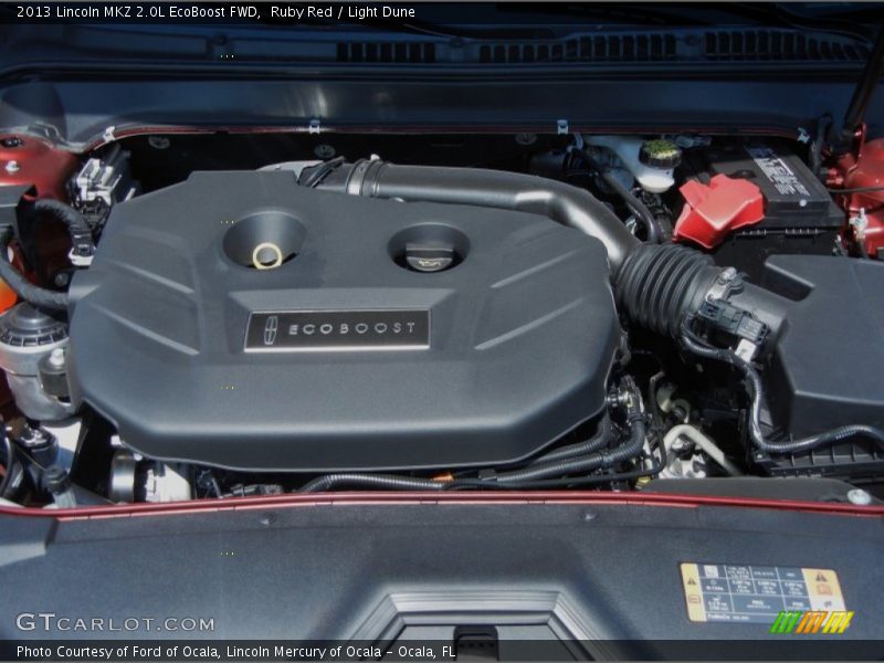 Ruby Red / Light Dune 2013 Lincoln MKZ 2.0L EcoBoost FWD