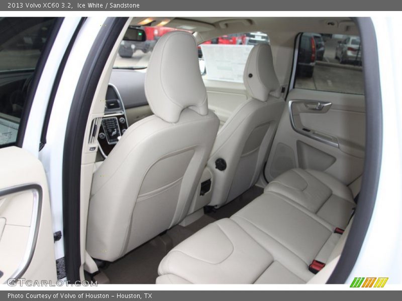 Rear Seat of 2013 XC60 3.2