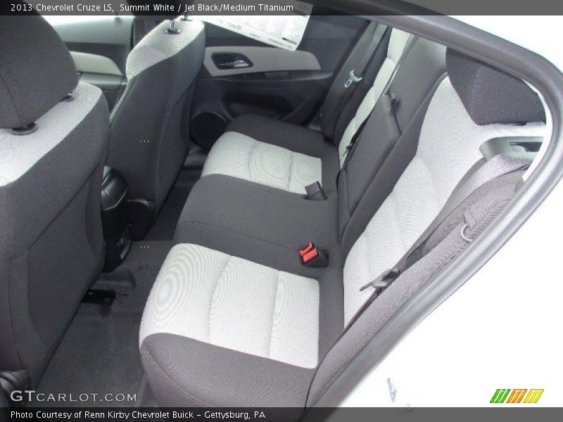 Summit White / Jet Black/Medium Titanium 2013 Chevrolet Cruze LS