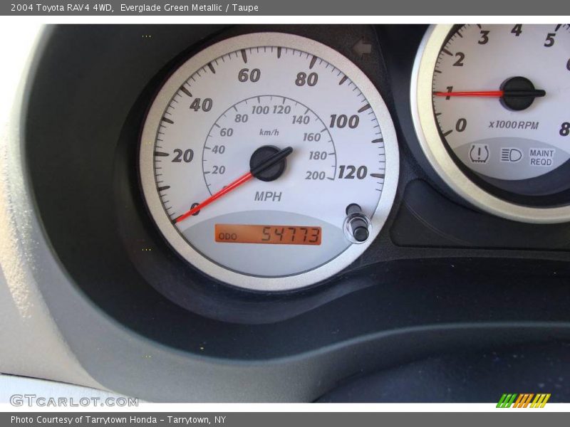 Everglade Green Metallic / Taupe 2004 Toyota RAV4 4WD