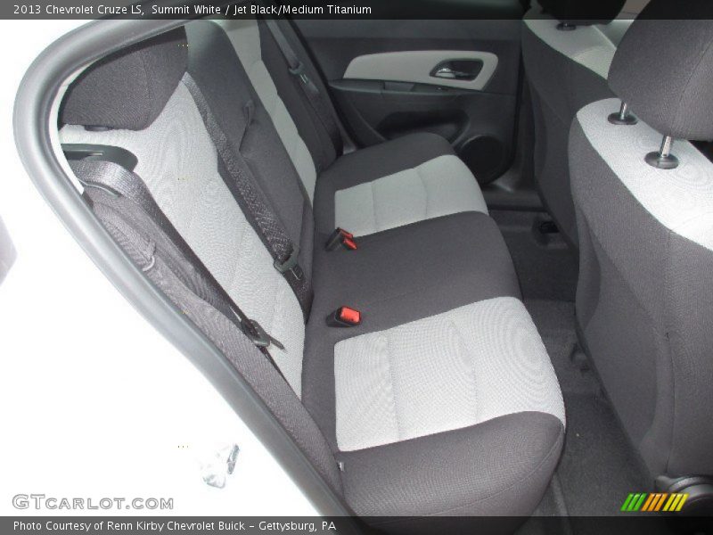 Summit White / Jet Black/Medium Titanium 2013 Chevrolet Cruze LS