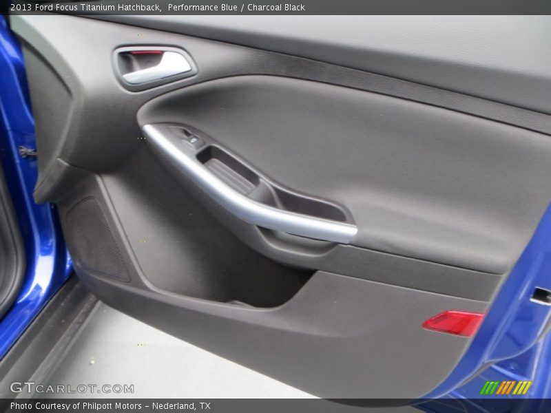 Door Panel of 2013 Focus Titanium Hatchback