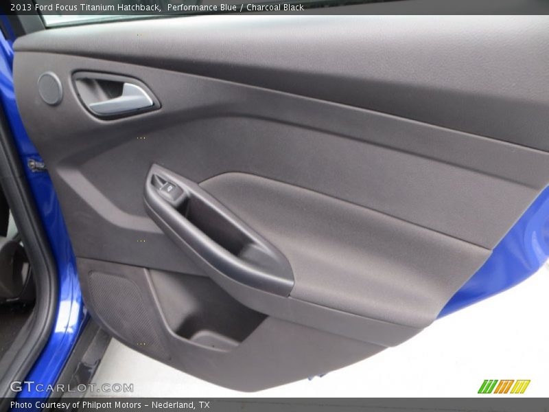 Door Panel of 2013 Focus Titanium Hatchback