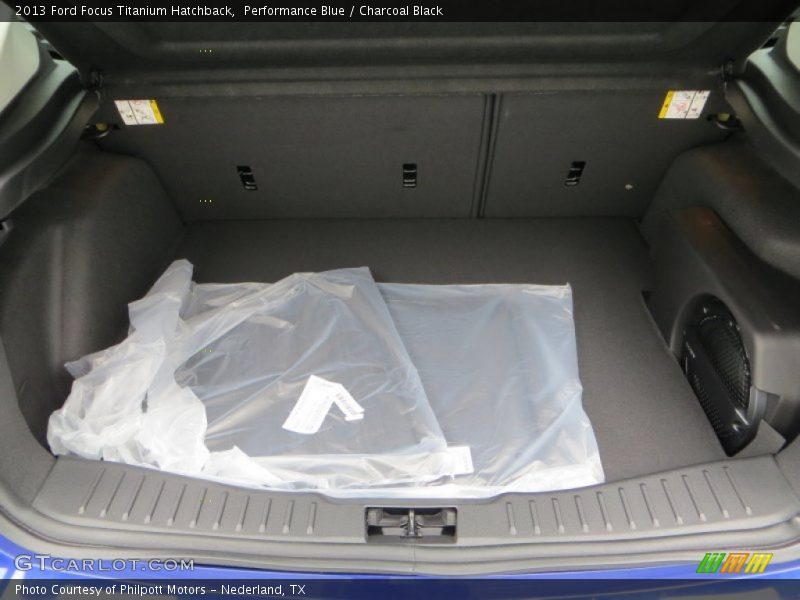  2013 Focus Titanium Hatchback Trunk